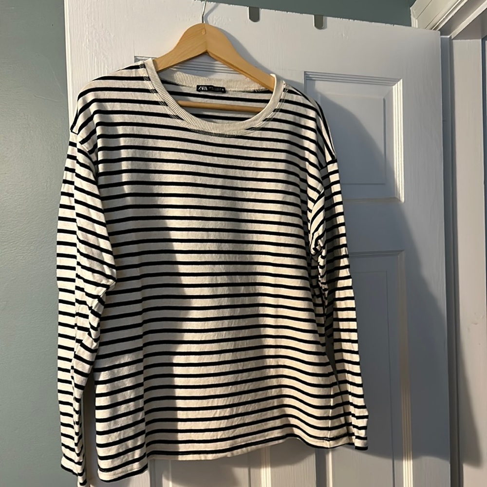 Zara Knit Stripe Knit